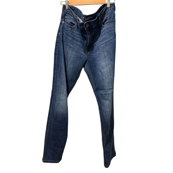 Banana Republic Men's Slim Fit Jeans Medium Wash Size 35x32 Blue Denim - Picture 3 of 4